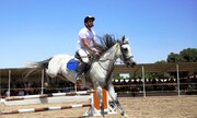 نفرهای برتر مسابقات پرش با اسب در یزد مشخص شدند
