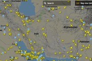عبور پروازهای خارجی از آسمان ایران کاهش نیافت
