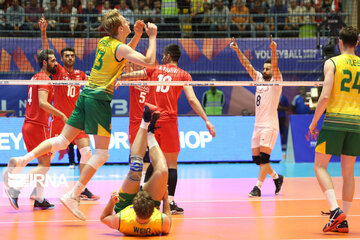 Iran beats Australia in VNL