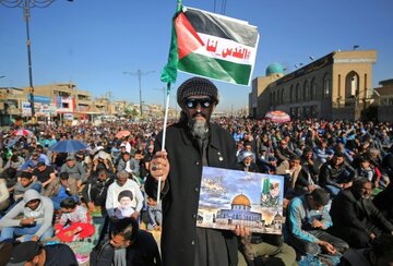 چهره های سیاسی عراق: سرزمینهای اشغالی متعلق به فلسطینی ها است 
