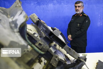 Iran puts on display parts of US downed drone