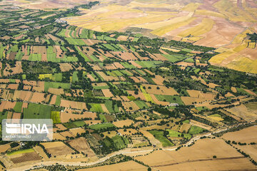 Bird's-eye view of Zanjan Province