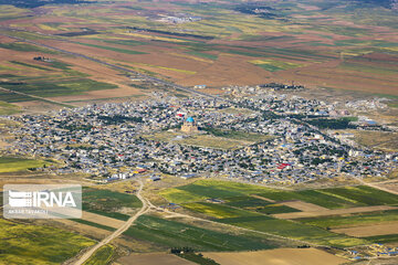 Bird's-eye view of Zanjan Province