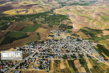 Bird's-eye view of Zanjan Province