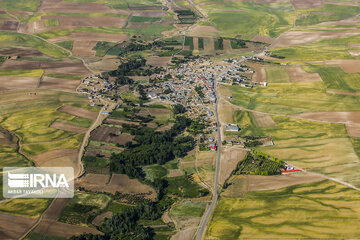 Bird's-eye view of Zanjan Province