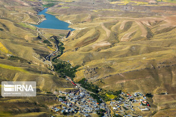 Bird's-eye view of Zanjan Province