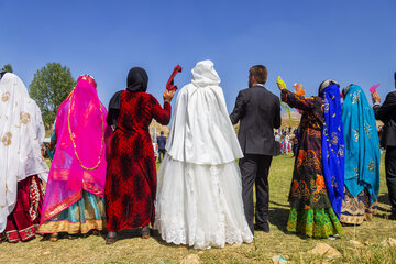 Cérémonie de mariage des tribus Bakhtiari en Iran