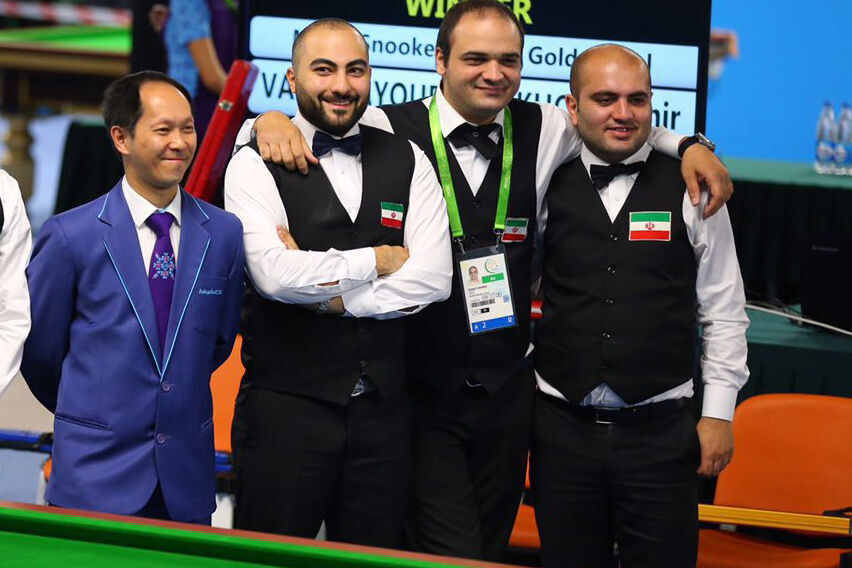 İran Snooker Milli Takımı, Dünya Snooker Şampiyonası’nda ilk zaferini kazandı