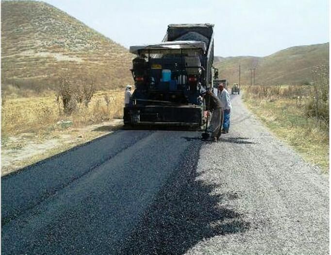 شروع آسفالت جاده ۵ روستای کوهستانی کلاله شروع آسفالت جاده ۵ روستای کوهستانی کلاله
