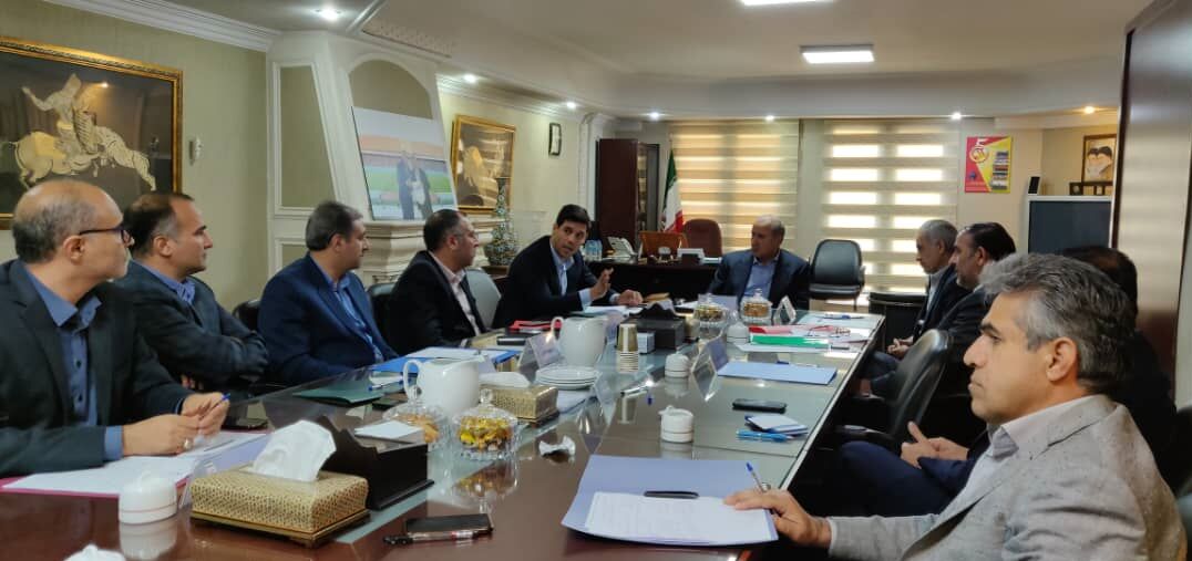 جلسه «مهدی تاج» با ارکان قضایی فدراسیون برگزار شد جلسه «مهدی تاج» با ارکان قضایی فدراسیون برگزار شد
