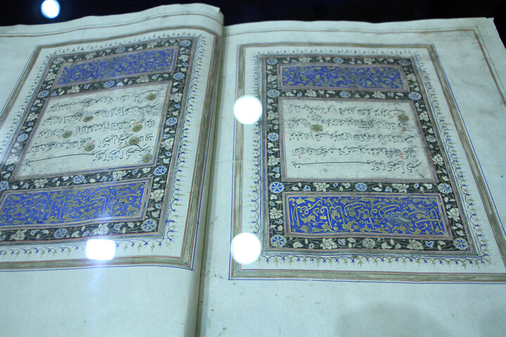 رونمایی از قدیمی ترین مصحف قرآن کریم در کتابخانه وزیری یزد
