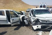 تصادف در جاده یاسوج - شیراز ۲ کشته و ۲ زخمی بر جای گذاشت