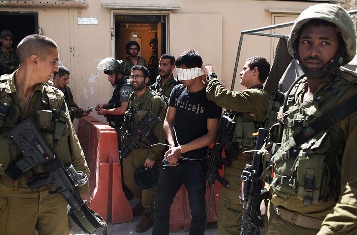 ۱۱ فلسطینی توسط نظامیان صهیونیست بازداشت شدند