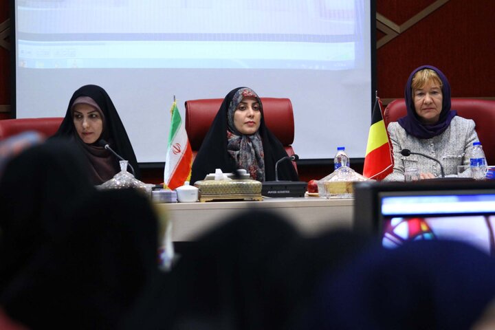 نشست بانوان فعال در عرصه های اقتصادی قزوین با حضور سفیر بلژیک در ایران