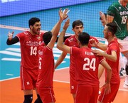 والیبال ایران با ذخیره‌هایش بلغارستان را شکست داد