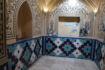 حمام تاریخی سلطان امیر احمد کاشان