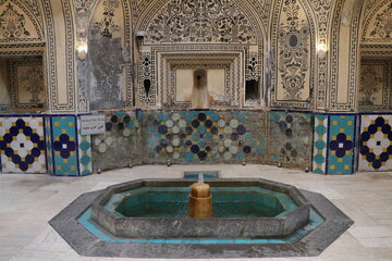 حمام تاریخی سلطان امیر احمد کاشان