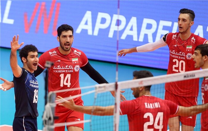 Volleyball: Iran besiegt Gastgeber 3:0