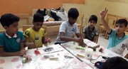 «دست‌ساخته‌های چوبی» در دستان کودکان و نوجوانان