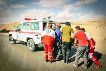 امدادرسانی به ۱۱ مصدوم حوادث در قزوین
