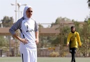 بهترین فوتبالیست زن ایرانی به عضویت در پاری سن‌ژرمن می‌اندیشد + فیلم