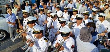 تشییع پیکر مطهر شهید غلامرضا سلیمی