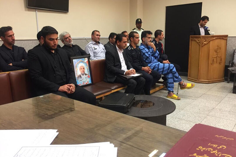 دادگاه قاتل امام جمعه کازرون برگزار شد+تصاویر