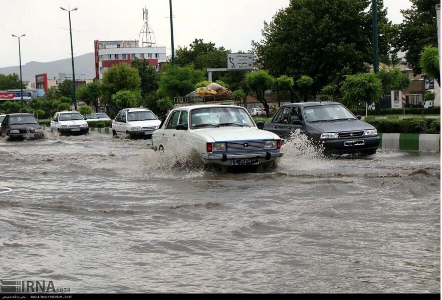 مسیل های رسوب گرفته، شهر بجنورد را تهدید می‌کند