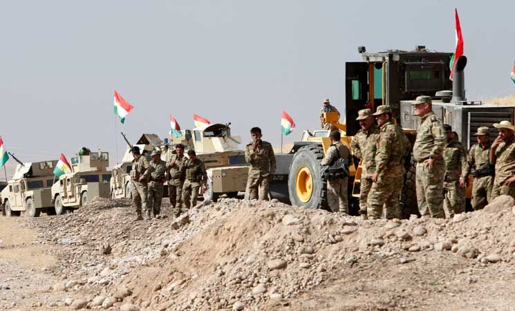 یک فرمانده کردستان عراق: آموزش نیروهای پیشمرگه توسط نیروهای خارجی ادامه می یابد