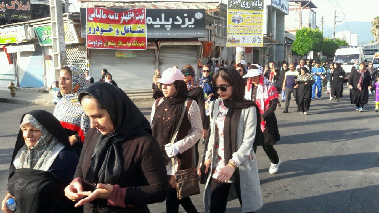 همایش پیاده روی در شیرود تنکابن همایش پیاده روی در شیرود تنکابن