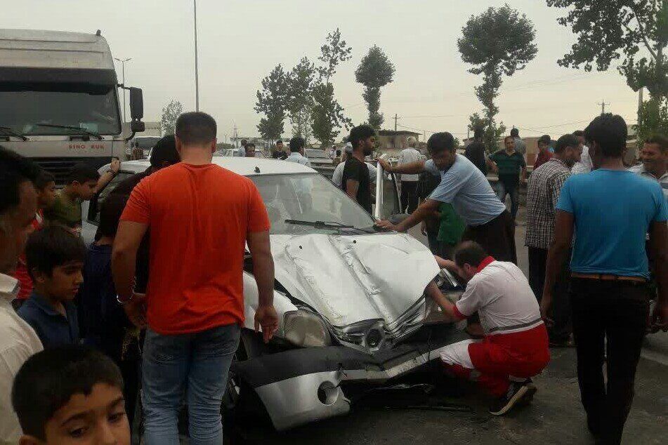 حوادث روز شنبه گلستان یک کشته و ۸ زخمی داشت
