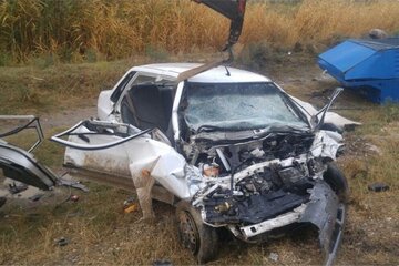 حادثه رانندگی در خنداب ۳ کشته و یک مجروح برجا گذاشت