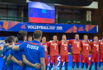 روسیه از حضور در تمام میادین والیبال محروم شد