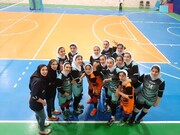 دختران نوجوان شاهرودی قهرمان والیبال دسته دوم شدند