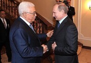 پوتین و عباس درخصوص حل مناقشه فلسطین رایزنی کردند