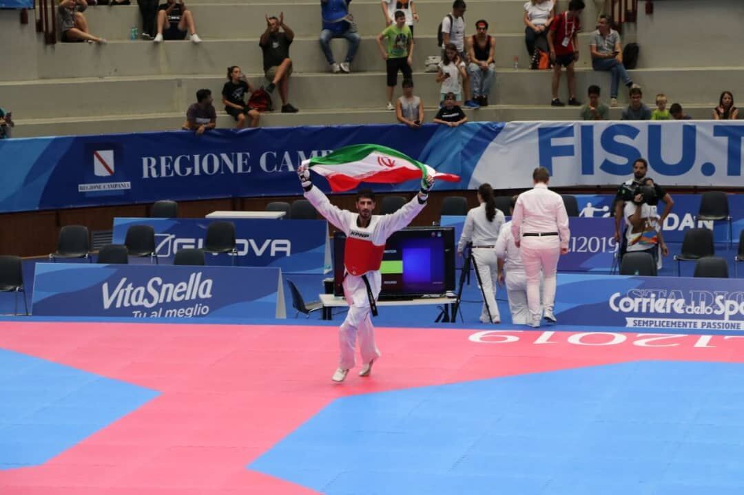 Iran taekwondo fighter bags gold in 2019 Universiade

