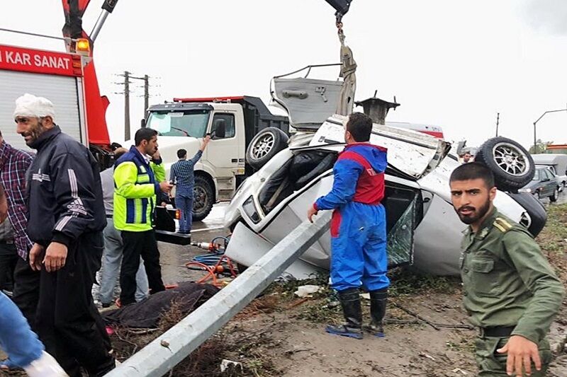 تخته گاز حوادث رانندگی در جاده های کهگیلویه و بویراحمد