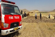 آتش‌سوزی در سه روستای بوکان خسارت برجا گذاشت