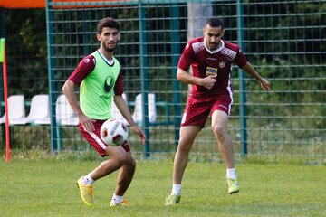 ربیع خواه: به دستور کالدرون در چهار پست تمرین می کنم