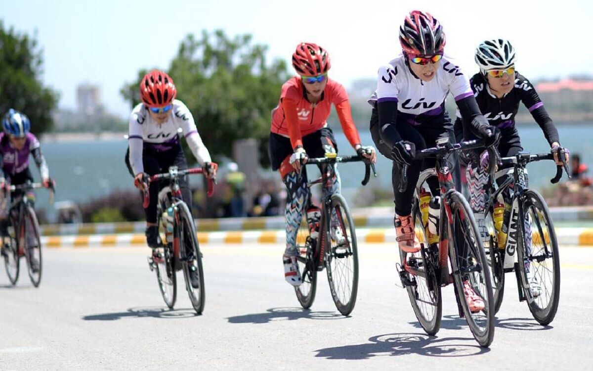 حضور بانوی ملی پوش همدانی در تور دوچرخه سواری ترکیه 