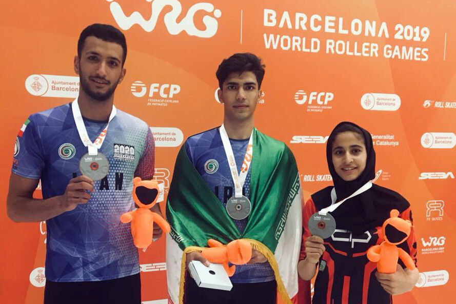 الاسكيت الإيراني يحصد ميداليتين أخريين في بطولة العالم باسبانيا الاسكيت الإيراني يحصد ميداليتين أخريين في بطولة العالم باسبانيا