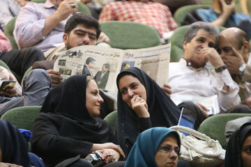 آیین تودیع و معارفه مدیرکل جدید فرهنگ و ارشاد اسلامی استان همدان با حضور معاون حقوقی و امور مجلس وزیر فرهنگ و ارشاد اسلامی و مسئولان استان در مجتمع فرهنگی و هنری شهید آوینی برگزار شد.
عکس از: جواد همدانی