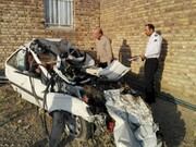 سوانح رانندگی همدان سه کشته بر جا گذاشت