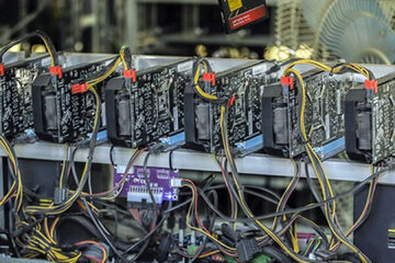  ۱۵ دستگاه استخراج ارز دیجیتال در بافق کشف شد