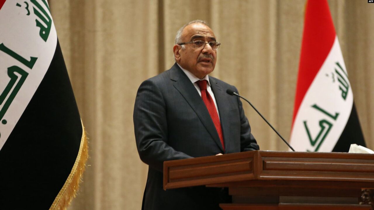 نخست وزیر عراق بر ضرورت کاهش تنش در خلیج فارس تاکید کرد