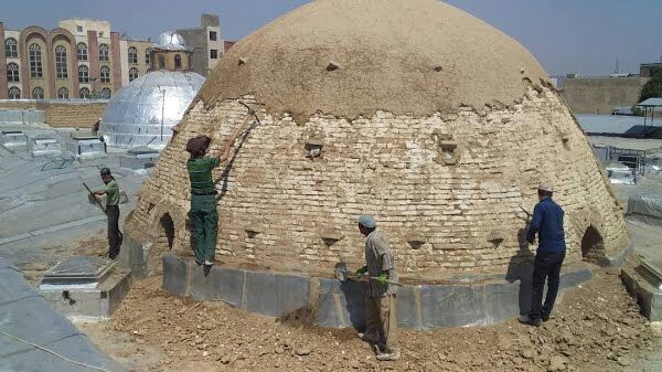 بام بازار سنتی ملایر مرمت می‌شود