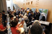 نمایشگاه سفالین زرین فام در توکیو افتتاح شد