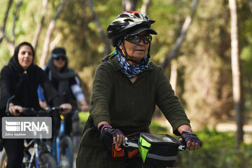 Inauguration of the first women's cycling site in Iran's Isfahan