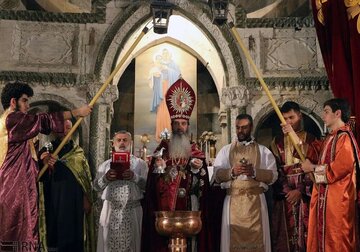 Christian Badarak religious ceremony held in Iran's Urmiya