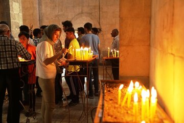 Christian Badarak religious ceremony held in Iran's Urmiya